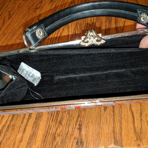 Texas cowboy western license plate purse clutch - Picture 4 of 5